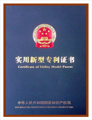 實(shí)用新型專(zhuān)利證書(shū)
