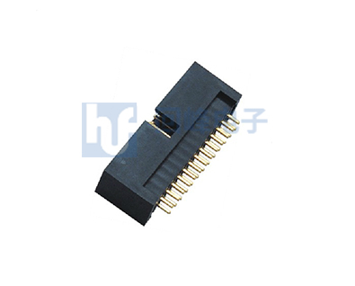 2.54MM H=13.6 散鍍?nèi)?滿(mǎn)PIN 180°DIP 簡(jiǎn)易牛角