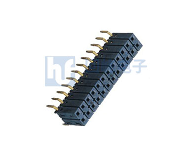 UL認(rèn)證 2.54MM H=8.5MM 雙排 蜈蚣腳 排母